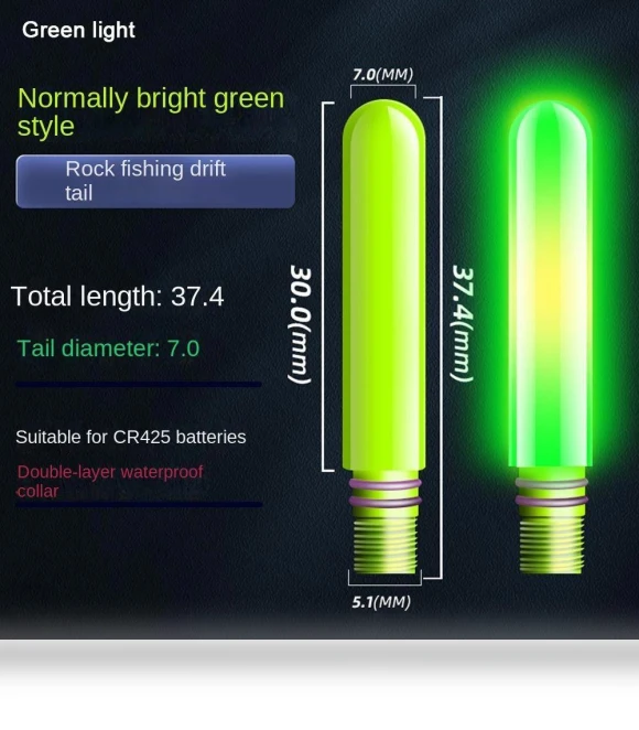 Super Bright LED Smart Fishing Float — Bite Indicators, angiweiu