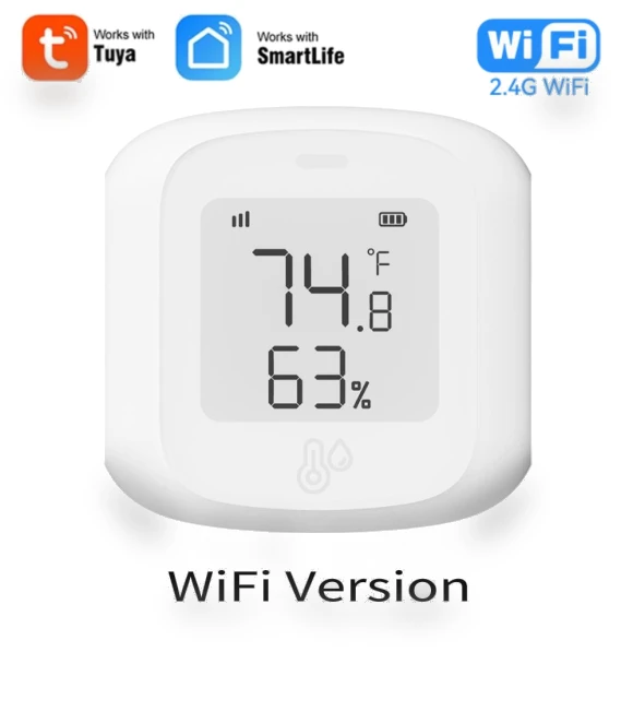 Temperature and Humidity Sensor — Home Climate Control, DC-HOME Textile