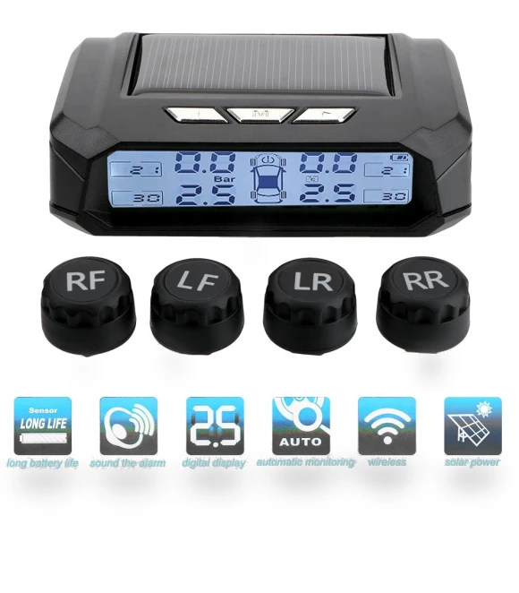 Temperature Warning Fuel Save Solar TPMS — TPMS Sensor Replacements, Modern Home Furnishing
