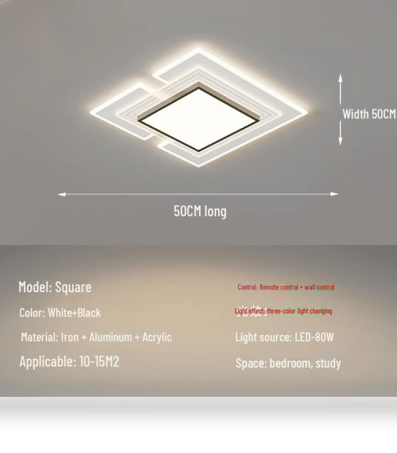 Ultra-thin Smart LED Ceiling Light — Overhead Lighting, WoW Home