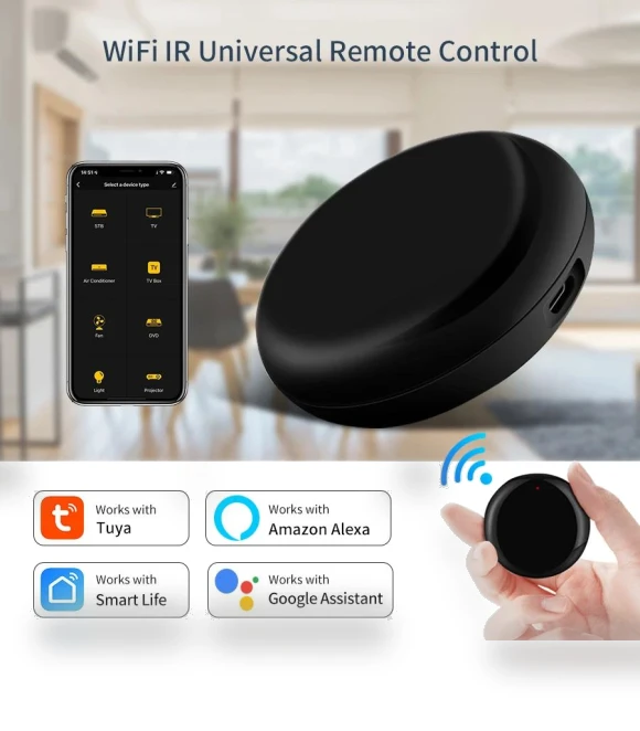 WiFi IR Control Hub Remote — Remote Controls, Modern Home Furnishing