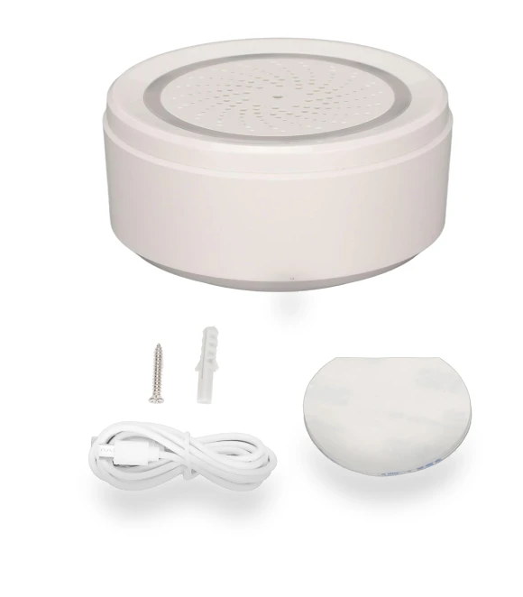 Wireless Sound and Light Siren — Smart Home Security, OutsideWorld