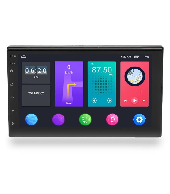 7-inch Split Screen Car Stereo System — Stereo Receivers, OutsideWorld