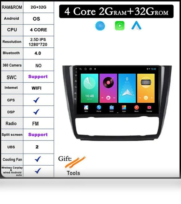 9-inch Android 14 Car Multimedia Player — Navigation & GPS Accessories, AutoSphere