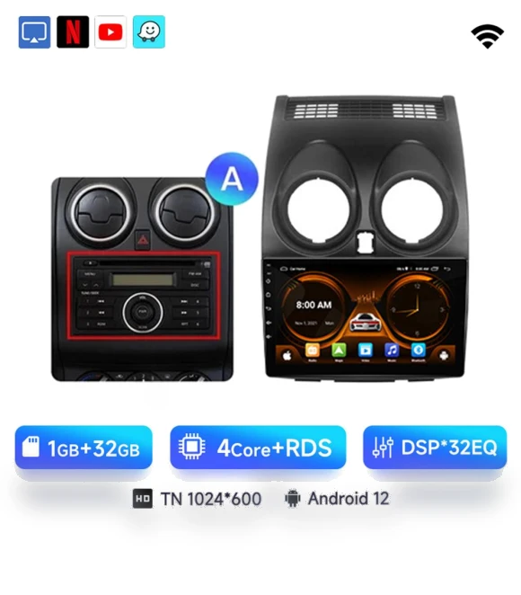 AI Voice 2 din Android 13 Car Radio — Car Installation Essentials, AutoSphere