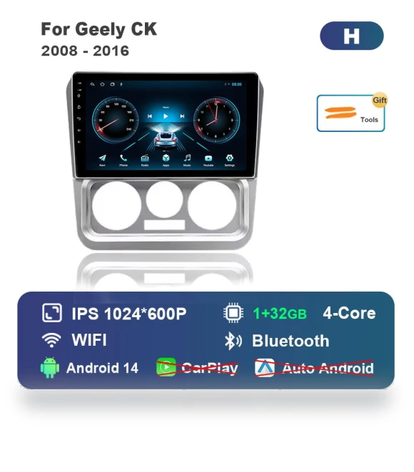 Android 14 Car Multimedia Player — Stereo Receivers, AutoSphere