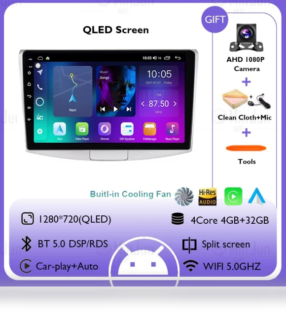 Android 14 Car Multimedia Player — Stereo Receivers, AutoSphere