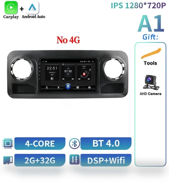 Android 14 Car Multimedia System — Stereo Receivers, AutoSphere