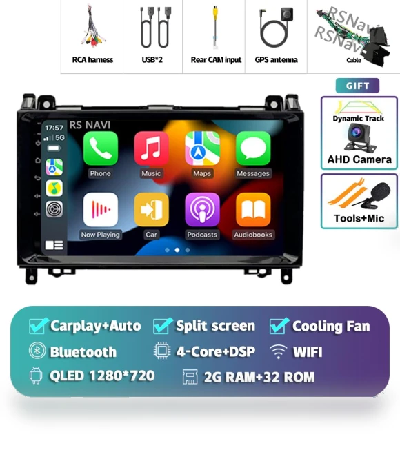 Android 14 Carplay Auto Car Radio — Car Installation Essentials, AutoSphere
