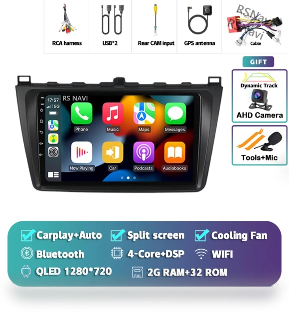 Android 14 Carplay Auto Car Radio — Stereo Receivers, AutoSphere