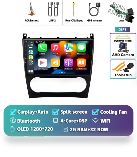 Android 14 Carplay Auto Multimedia Stereo Navigation Head Unit — Stereo Receivers, AutoSphere