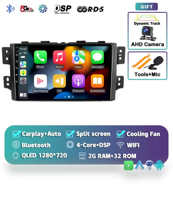 Android 14 Carplay Car Radio — Stereo Receivers, AutoSphere
