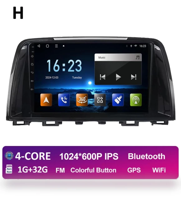 Android 14 DSP Stereo Navigation System — Stereo Receivers, AutoSphere