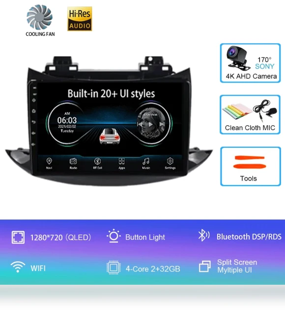 Android Auto Car Radio Multimedia Video Player — Stereo Receivers, AutoSphere