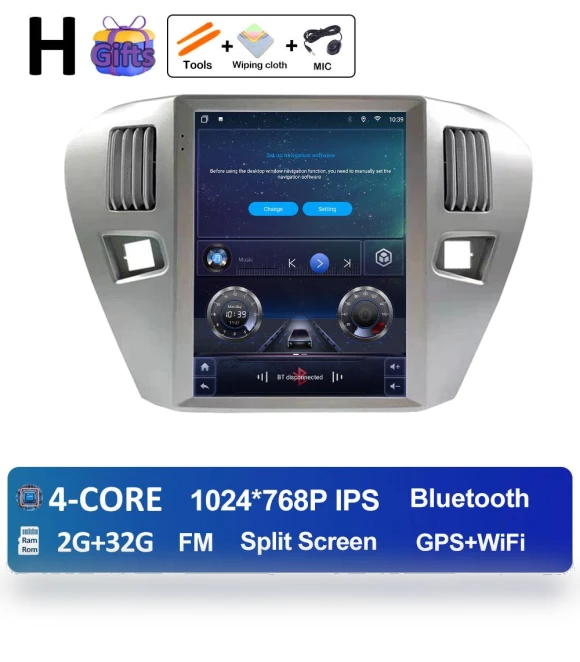 Android Auto Wireless Carplay Touchscreen Car Multimedia Player — Stereo Receivers, AutoSphere