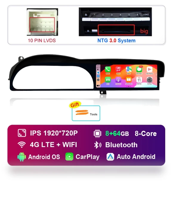 Android Car Multimedia Player with GPS and HD Touchscreen — Navigation & GPS Accessories, AutoSphere