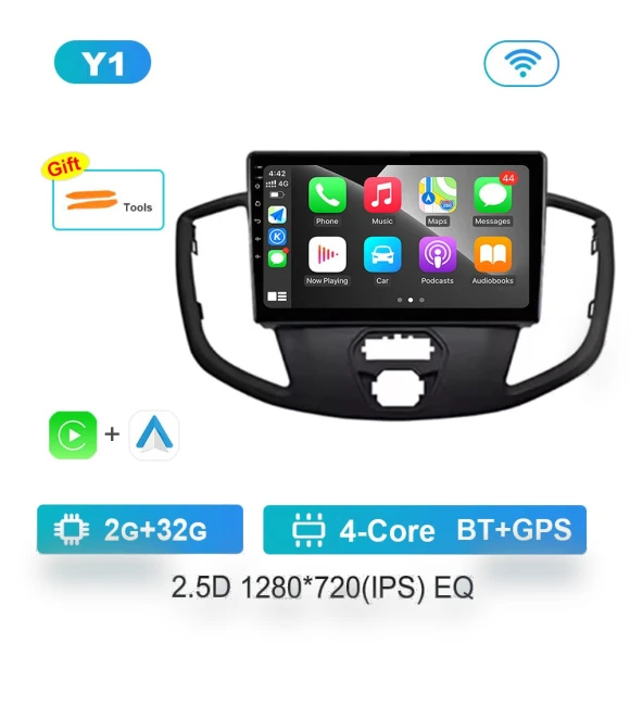 Android Intelligent System for Ford Transit 2015 — Navigation & GPS Accessories, AutoSphere