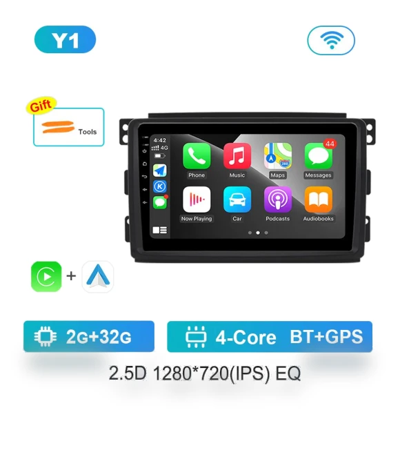 Android OS Navigation GPS Car Video Multimedia Player — In-Dash, AutoSphere