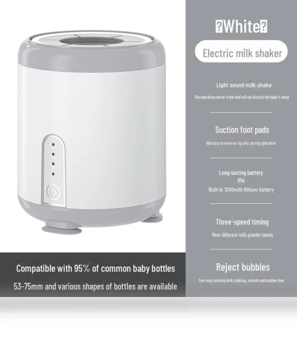 Automatic Electric Milk Shaker and Blender — Baby Food Makers, Got Now