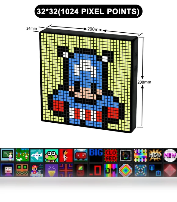 Bluetooth Smart LED Pixel Matrix Display — Light Boxes, Explorer Outdoors