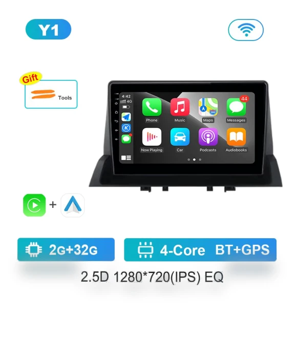 Bluetooth WiFi Car Multimedia Player — Stereo Receivers, AutoSphere