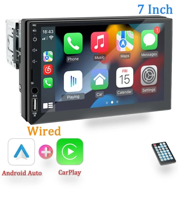 Car Multimedia Player with Carplay and Android Auto — Stereo Receivers, AutoSphere