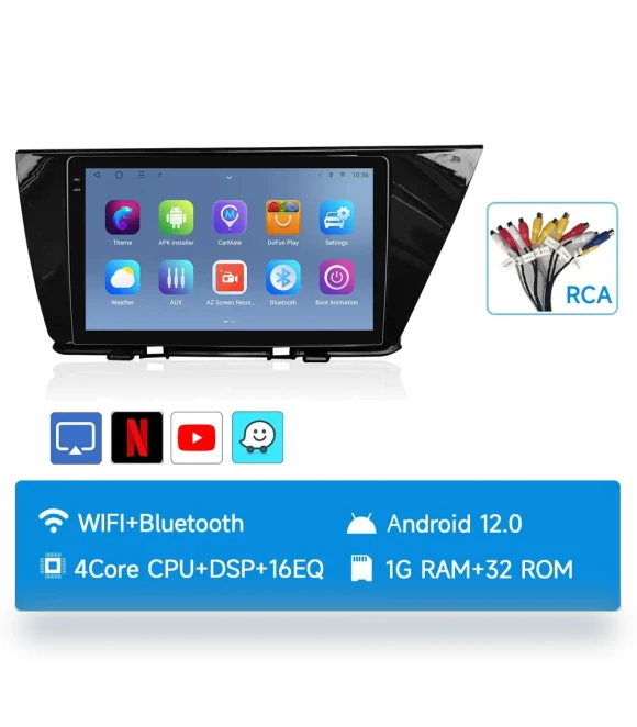 CarPlay & Android Auto Multimedia Player — Stereo Receivers, AutoSphere