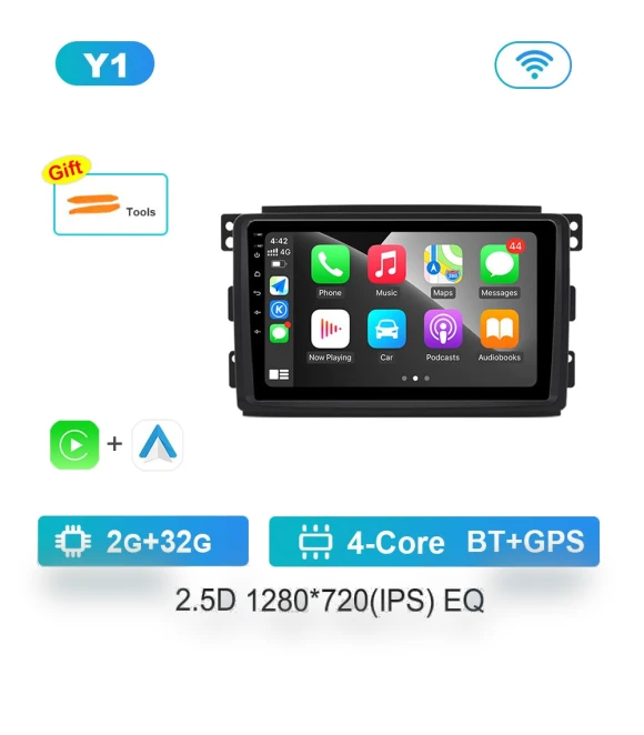 HD Screen Android Car Radio Multimedia Video Player — Stereo Receivers, AutoSphere