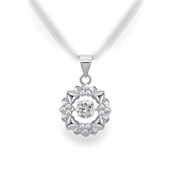 Heart-shaped Dance Pendant Necklace — Smart Jewelry, Original jewelry design