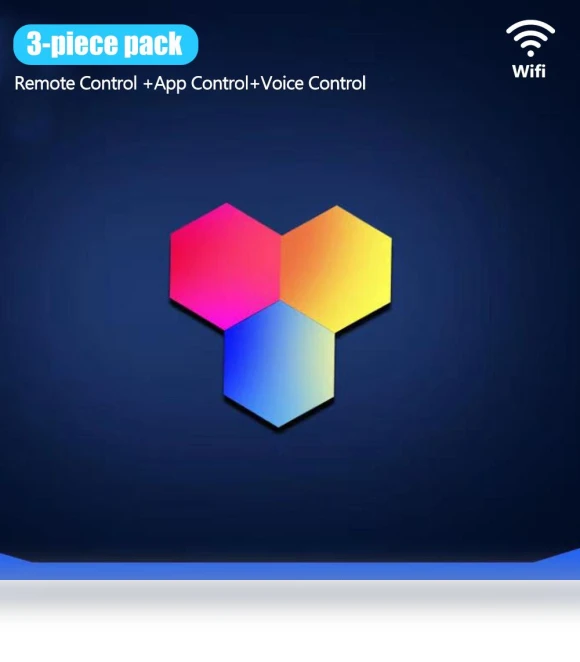 Hexagonal Quantum Light Panel — Light Boxes, Explorer Outdoors