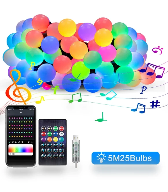 Smart RGB Light String — String Lights, Explorer Outdoors