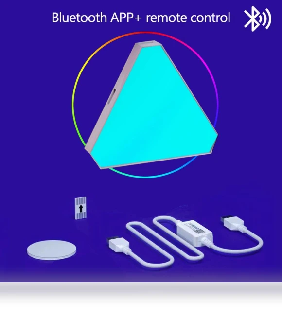 Smart WiFi Triangle Night Light RGB — Night Lights, Explorer Outdoors