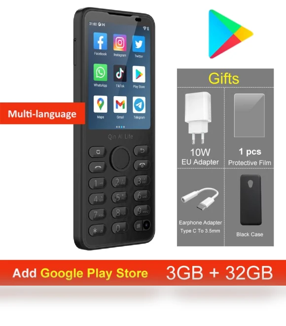 Smartphone with Touch Screen — Mobiles, QIN