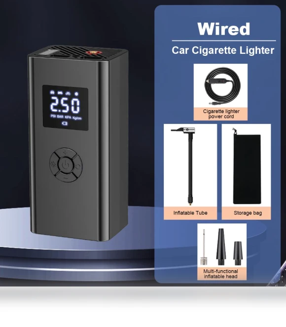 Wireless Car Tire Pump — Tire Inflation Solutions, Actually lighting
