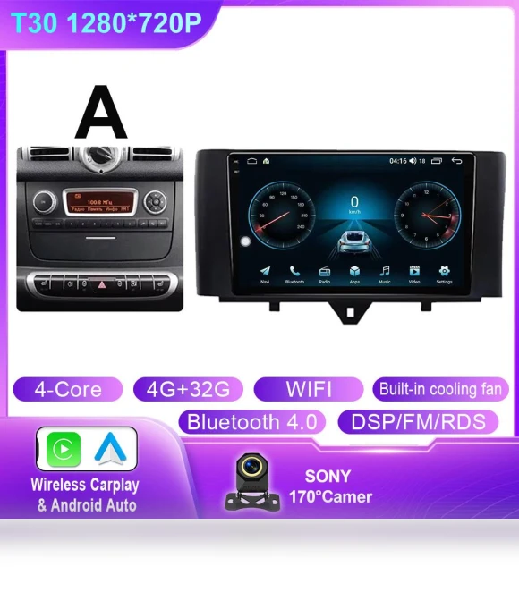 Wireless CarPlay Android Auto Radio — Stereo Receivers, AutoSphere