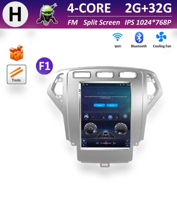 Wireless Carplay Bluetooth Multimedia Video Player — Stereo Receivers, AutoSphere