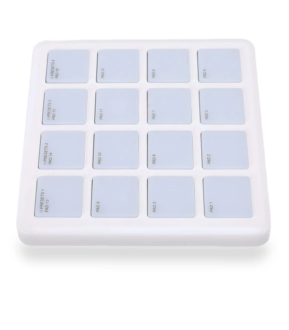 Wireless MIDI Controller with RGB Backlight — MIDI Control Devices, DIYelecs