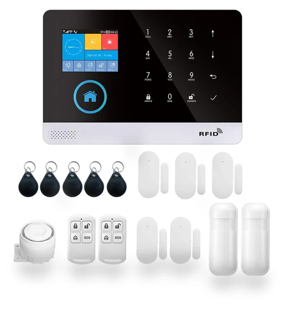 Wireless WIFI GSM Auto-Dial Security Alarm System — Smart Home Security, Explorer Outdoors