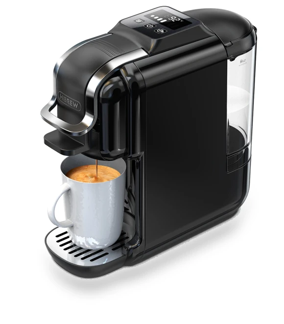 5-in-1 Capsule Coffee Machine — Coffee & Espresso Combos, HIBREW