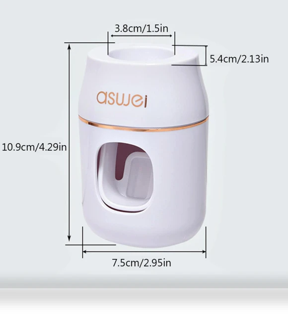 Smart Automatic Toothpaste Squeezer and Storage Rack — Toothbrush Holders, Explorer Outdoors