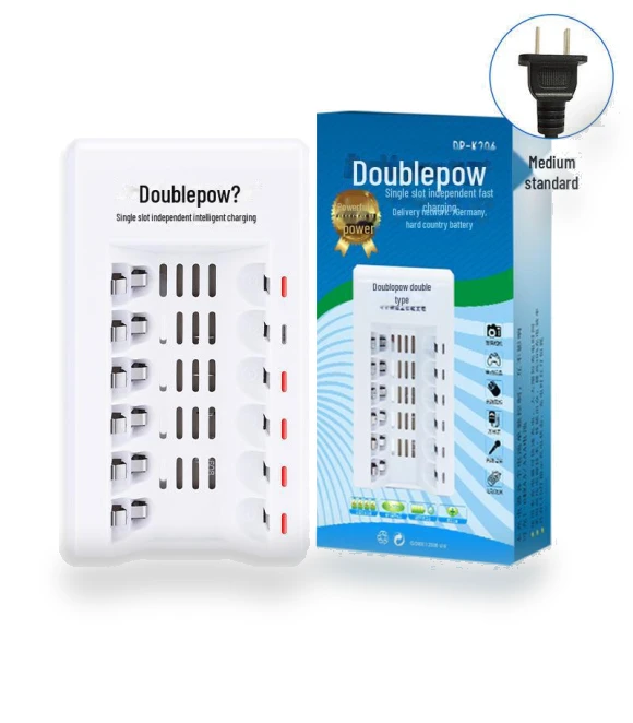 Smart Charger for Two Batteries — Chargers, SwiftNex