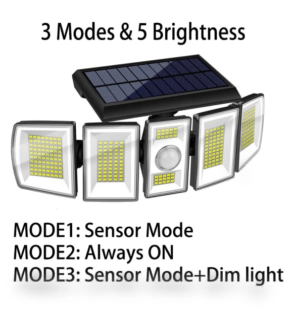 Solar Lights Outdoor Motion Sensor Lights — Outdoor Security & Flood Lighting, AutoSphere