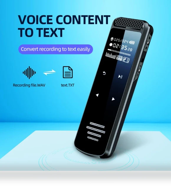 Touch Mini Voice Recorder — Portable Audio Recorders, Essager Electronic