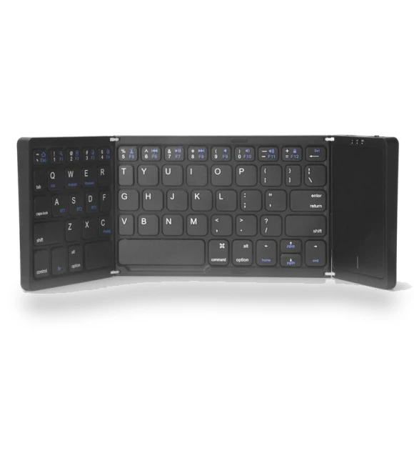 Wireless Foldable Bluetooth Keyboard with Touchpad — Keyboards, SmartGears