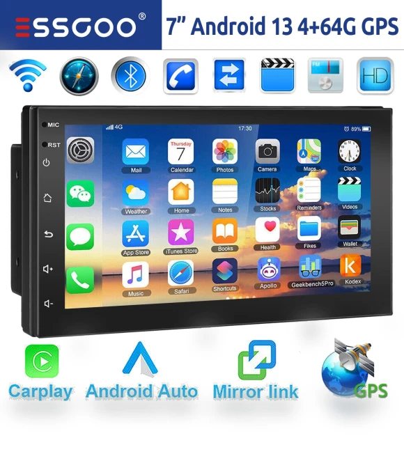 2 DIN Android Car Stereo — Stereo Receivers, AutoSphere