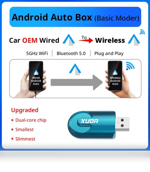 2 in 1 AI Box Carplay — Stereo Receivers, XUDA