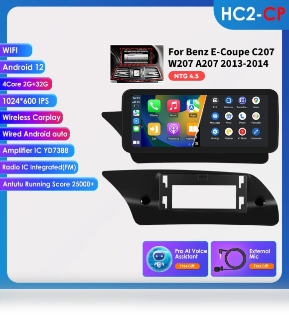 Android 13 Car Stereo with CarPlay — Stereo Receivers, OSSURET
