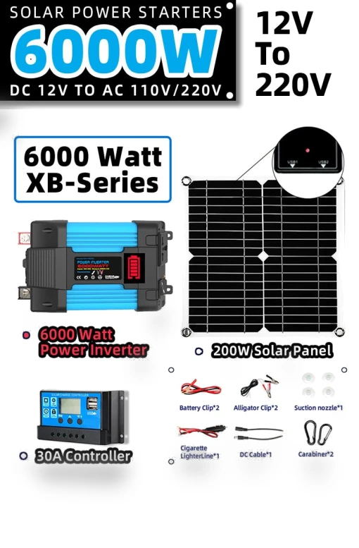 Autonomous Solar Kit — Power Inverters, Dream Garage