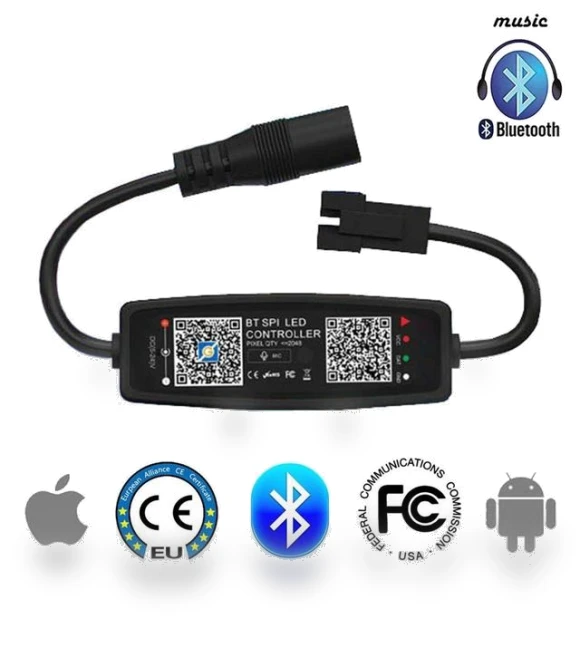Bluetooth LED Controller — LED Strips, Dream Garage