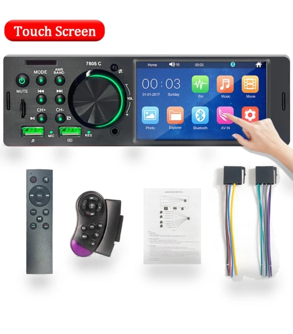 Car Audio Stereo with Touch Screen — Car Installation Essentials, AutoSphere